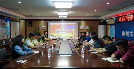 公司组织人事处到集团五建项目部学习交流党尊龙凯时作