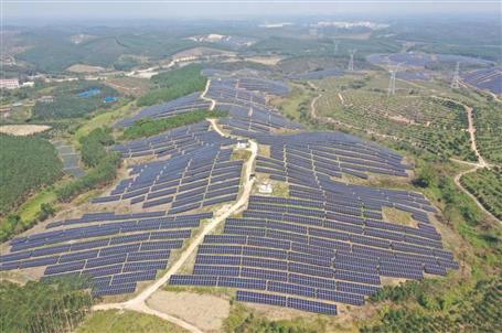 冶建公司这个项目开工了，，，，，，，建设规模100MW