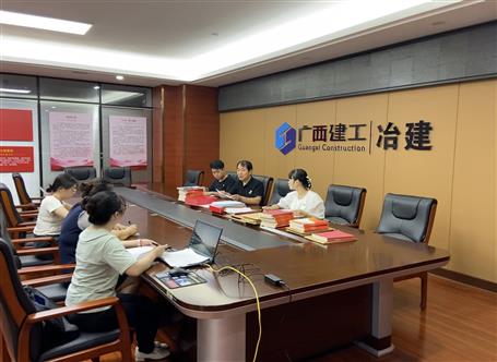 【“两个年”双提升】冶建公司党委开展2022年上半年党尊龙凯时作检查